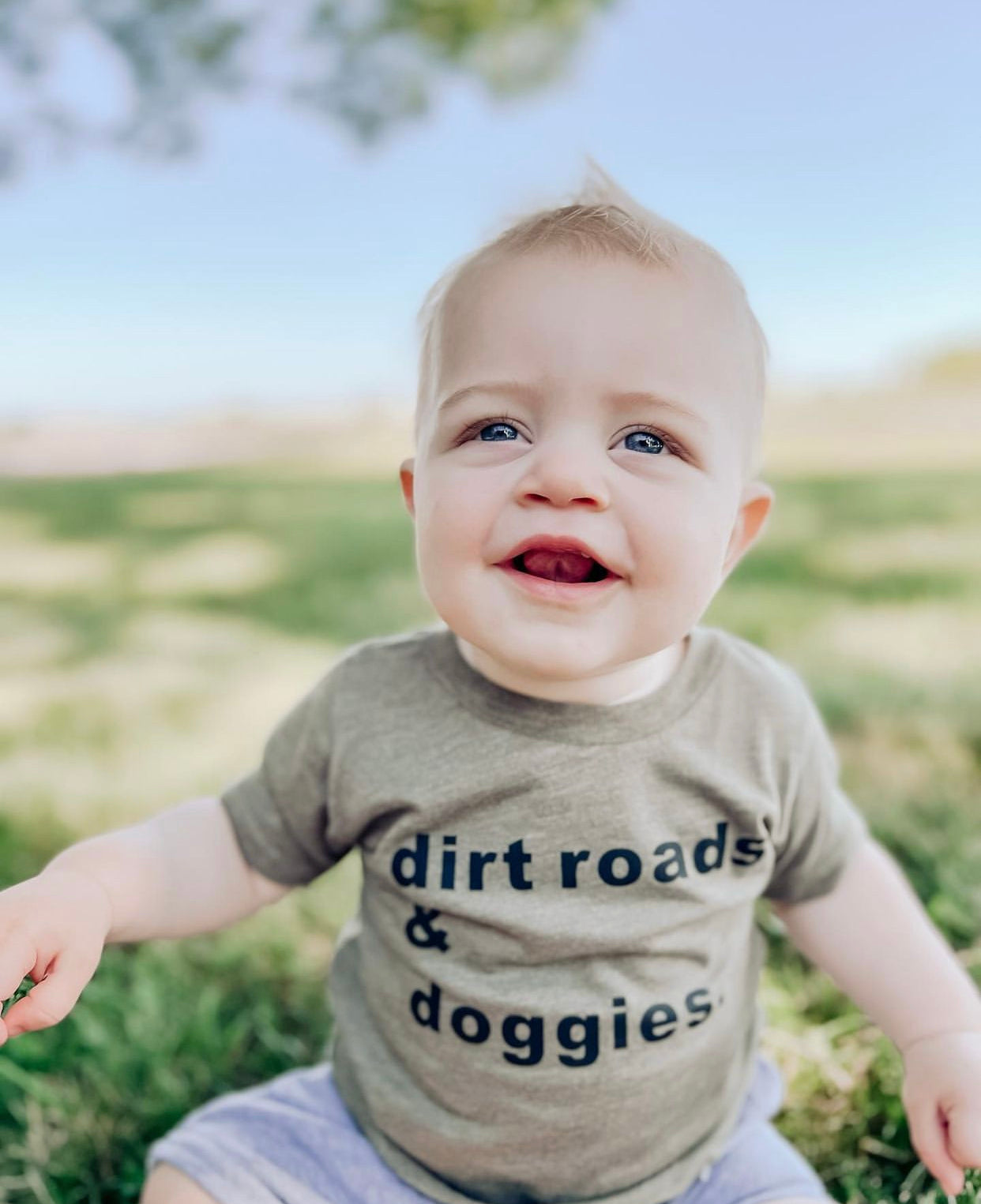 Dirt roads & doggies graphic