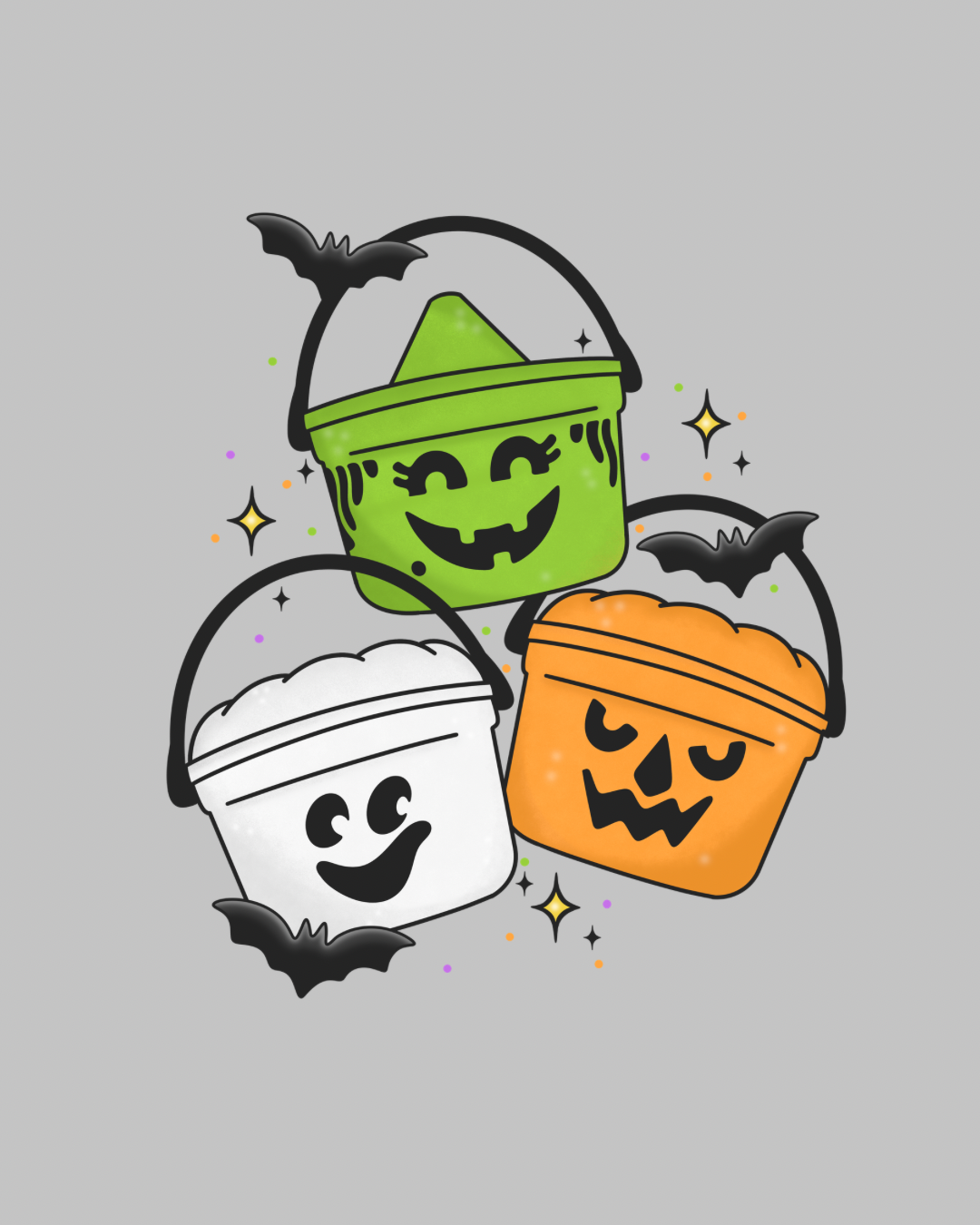 Nostalgic Pumpkin Bucket graphic