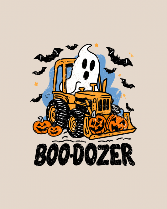 Boo-dozer graphic