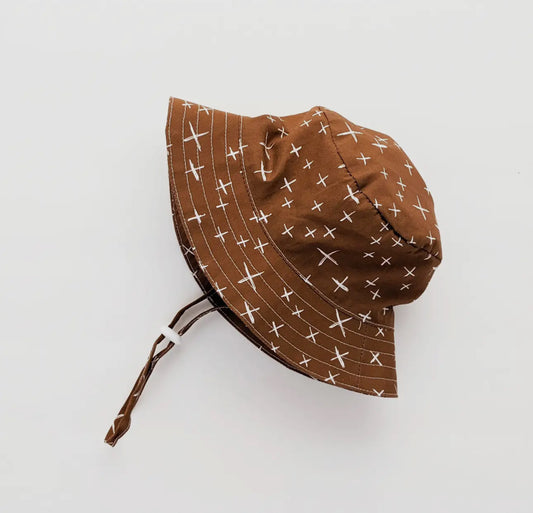 Rust check sun hat