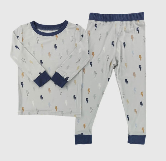 Baby bolt bamboo two piece pajama