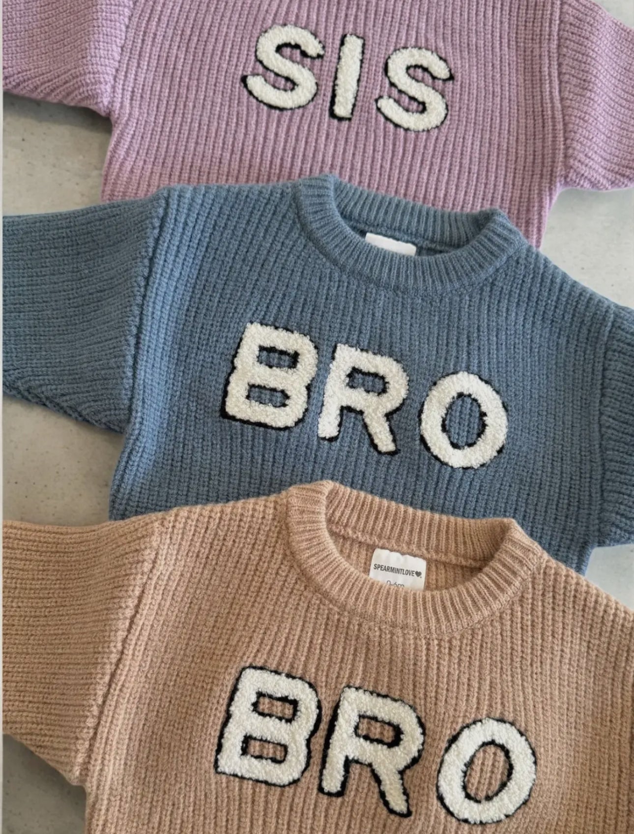 Slate Bro chunky knit sweater