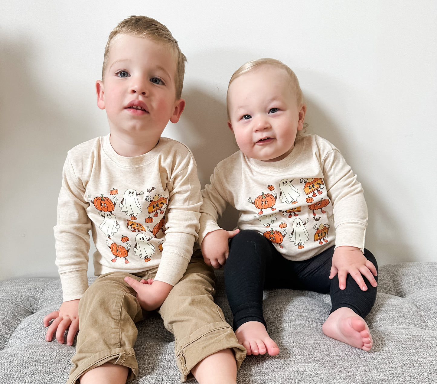 Pumpkin party long sleeve graphic