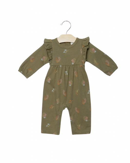Fall frills romper