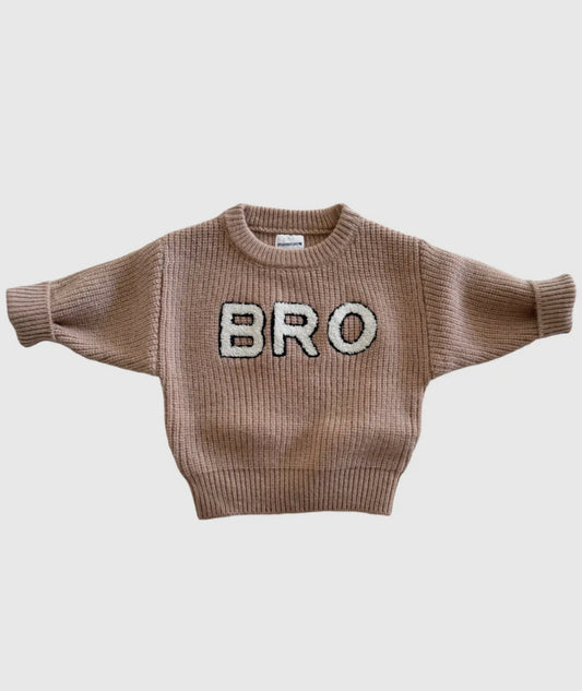 Clay Bro chunky knit sweater