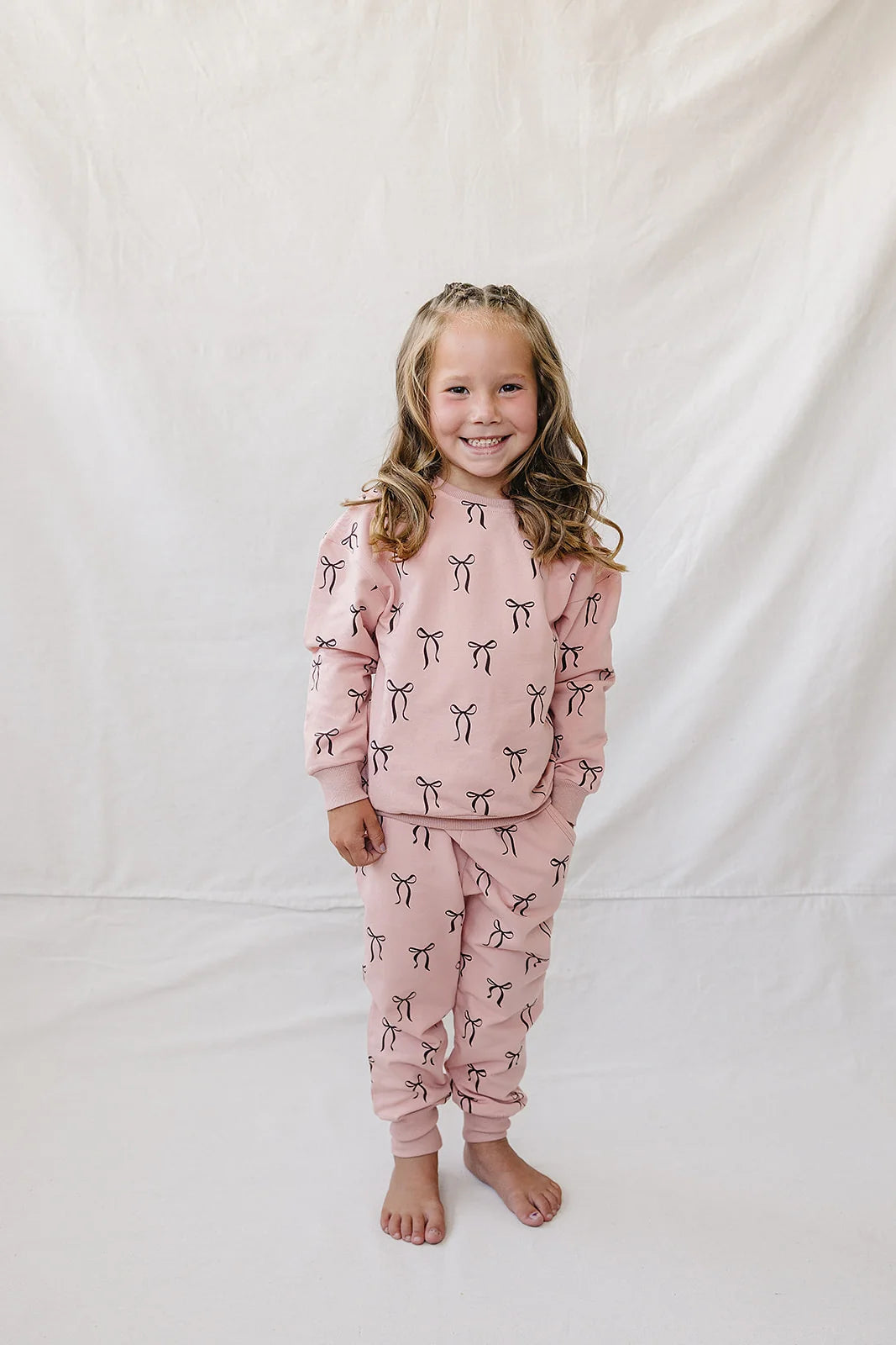 Blush Bows Terry set