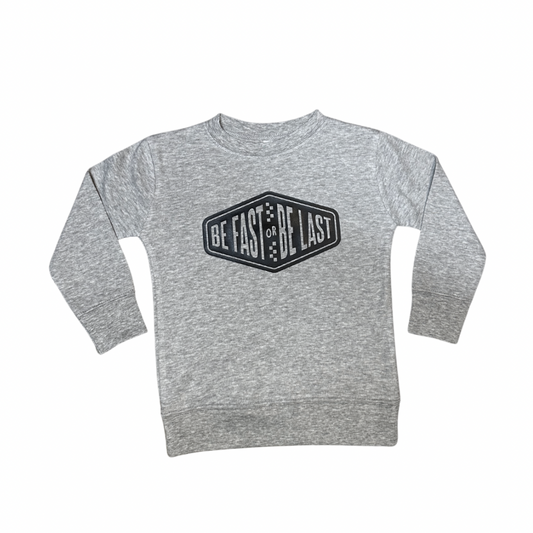 Be fast or be last graphic long sleeve