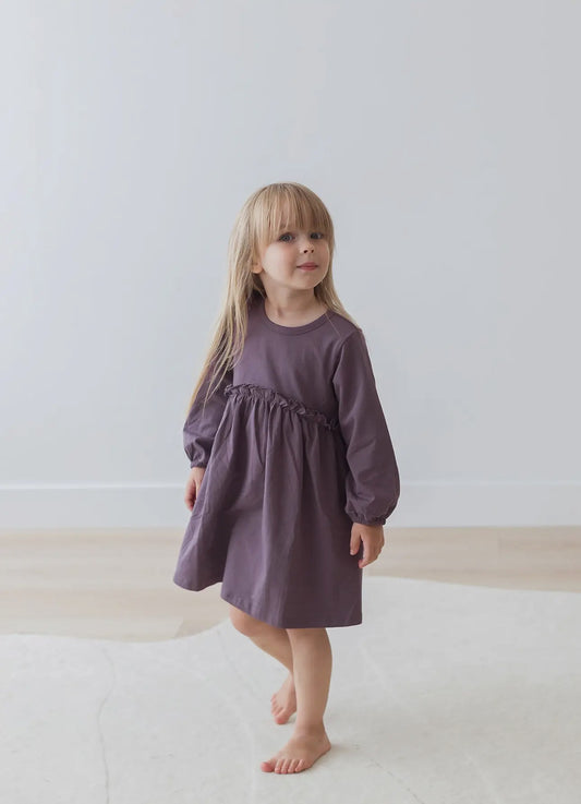 Elderberry jersey dress