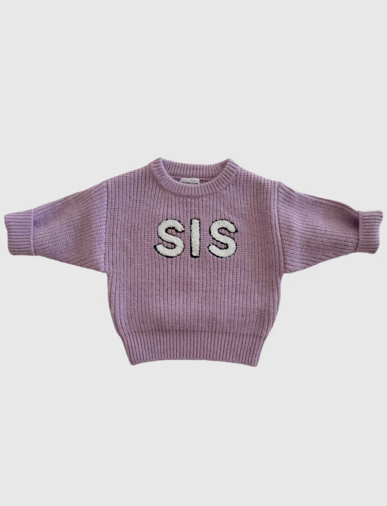 Lavender Sis chunky knit sweater