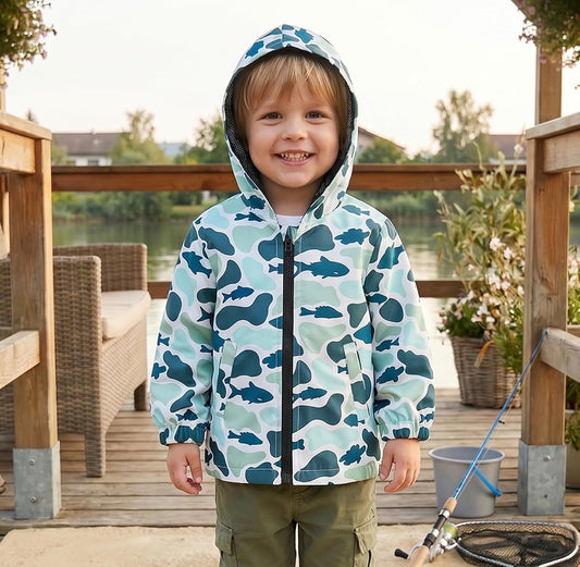 Fish Camoflage Jacket