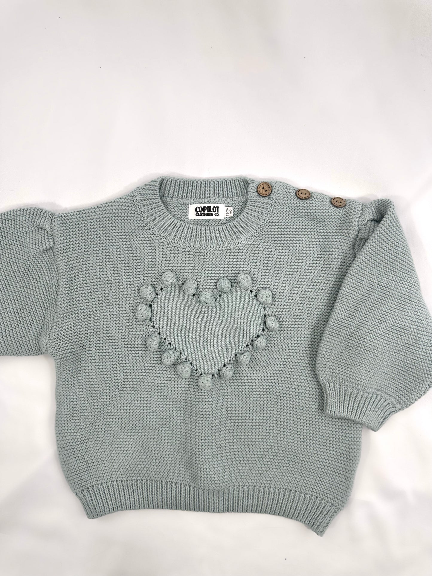 0-6m Love to snug knit sweater