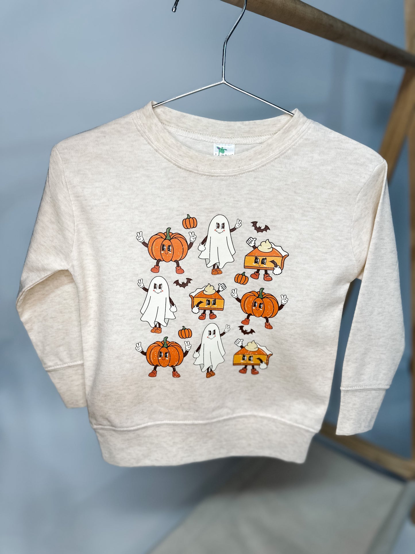 Pumpkin party long sleeve graphic
