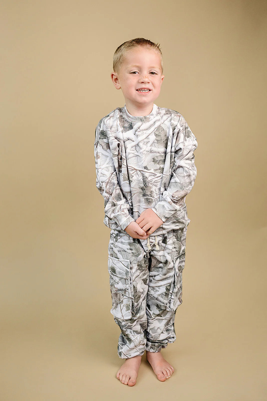 Camo cargo cozy set