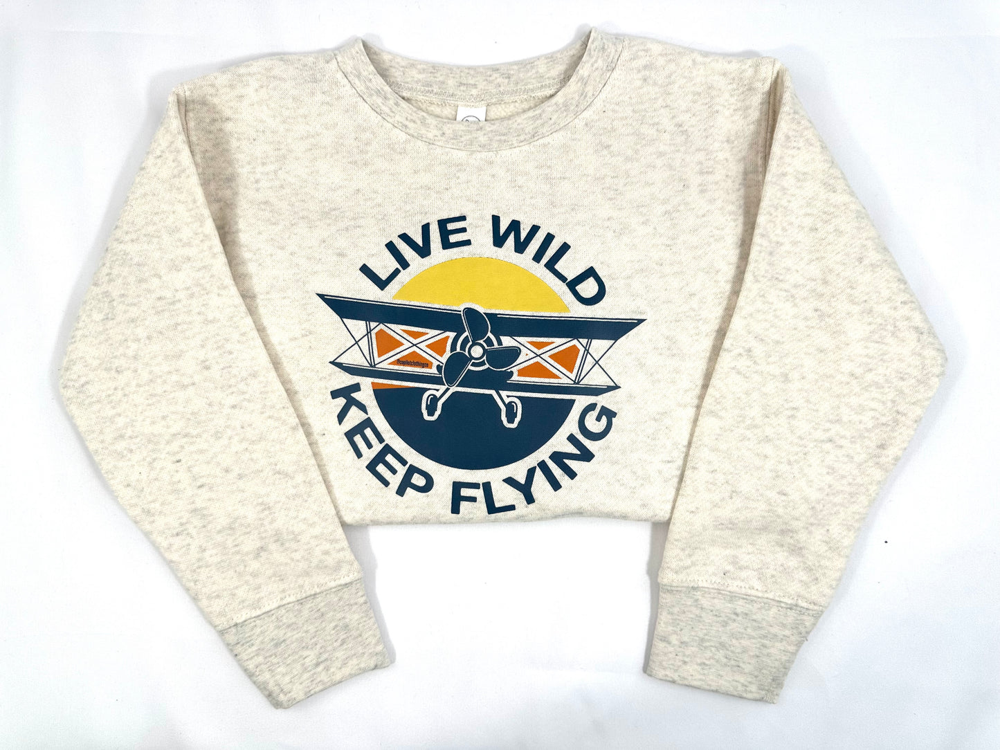 Live wild keep flying graphic