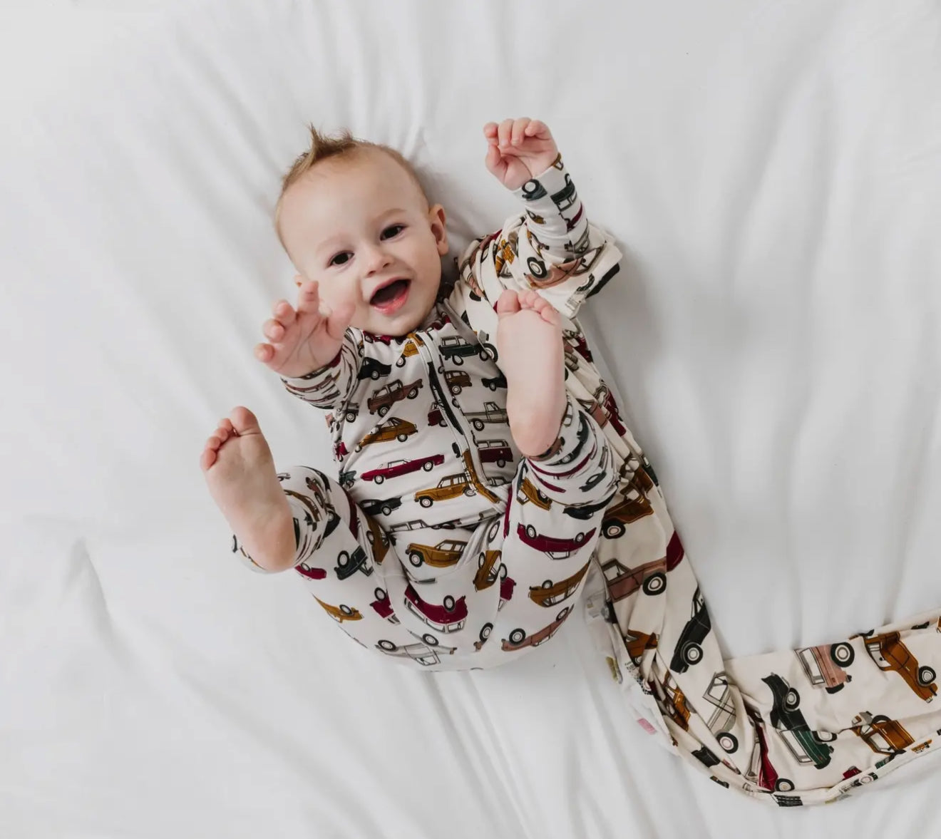 Stay classic bamboo romper pajama
