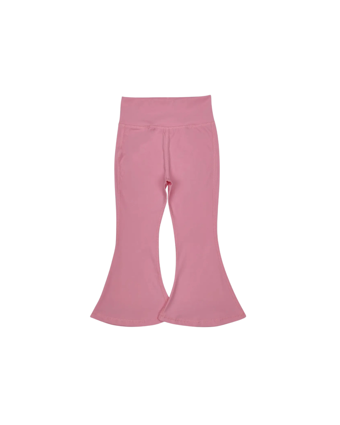 Bubblegum basic flared yoga