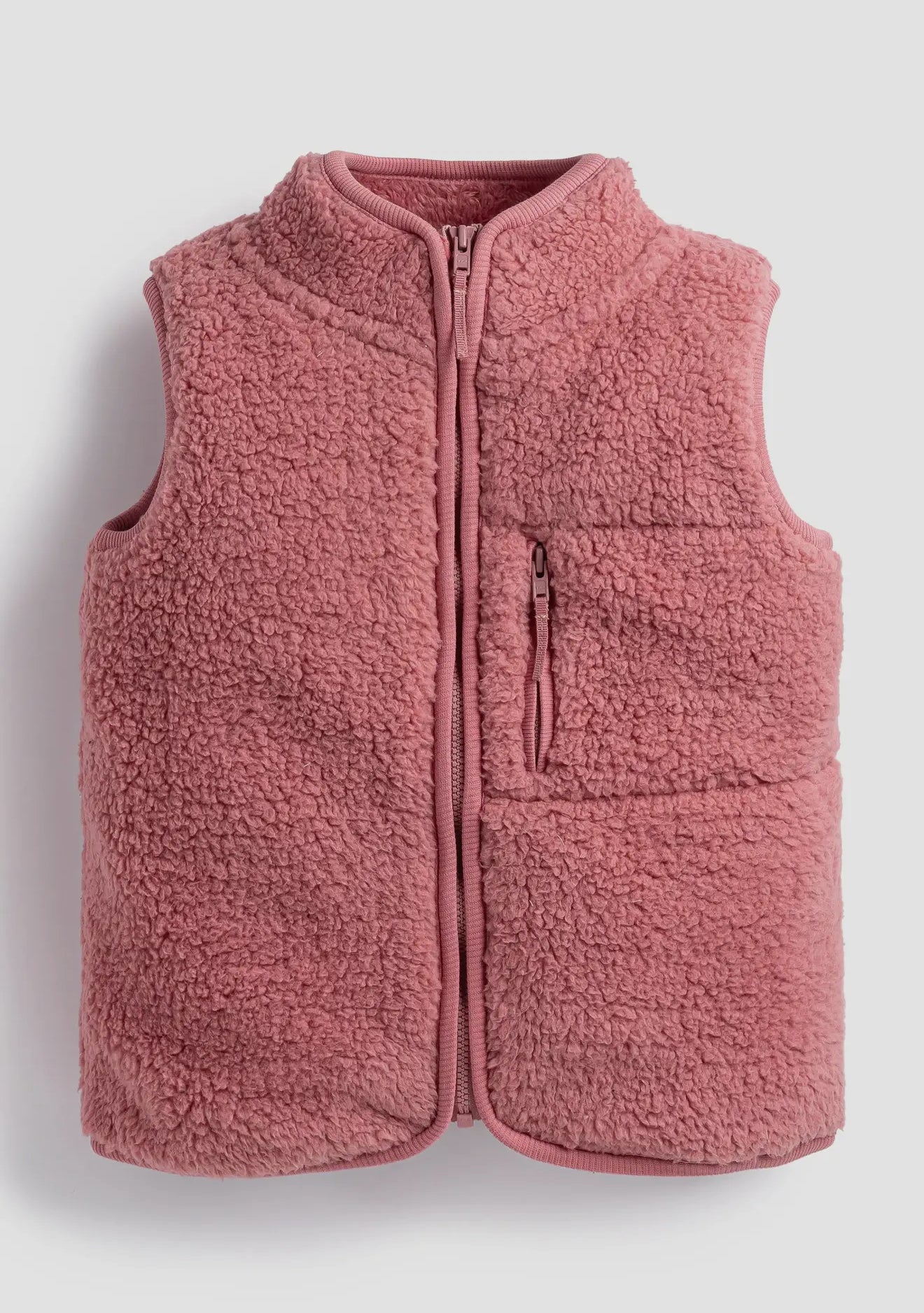Pink - Sherpa vest