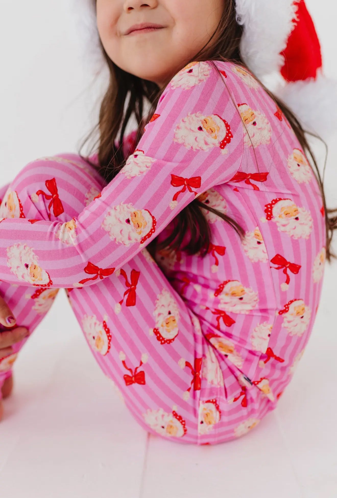 Santa soirée two piece bamboo pajama