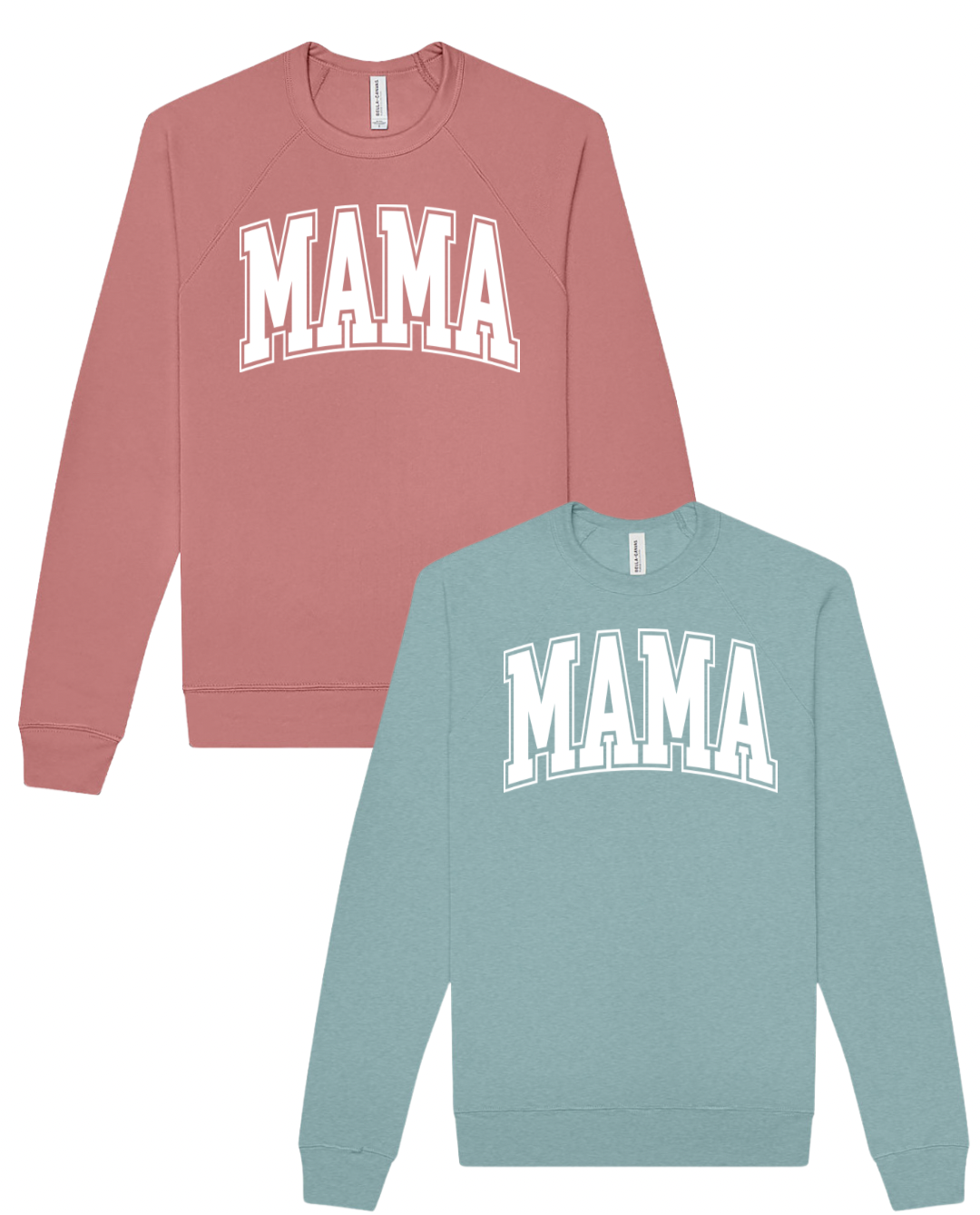 Mama university style crewneck graphic