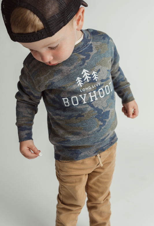 Long love boyhood crewneck