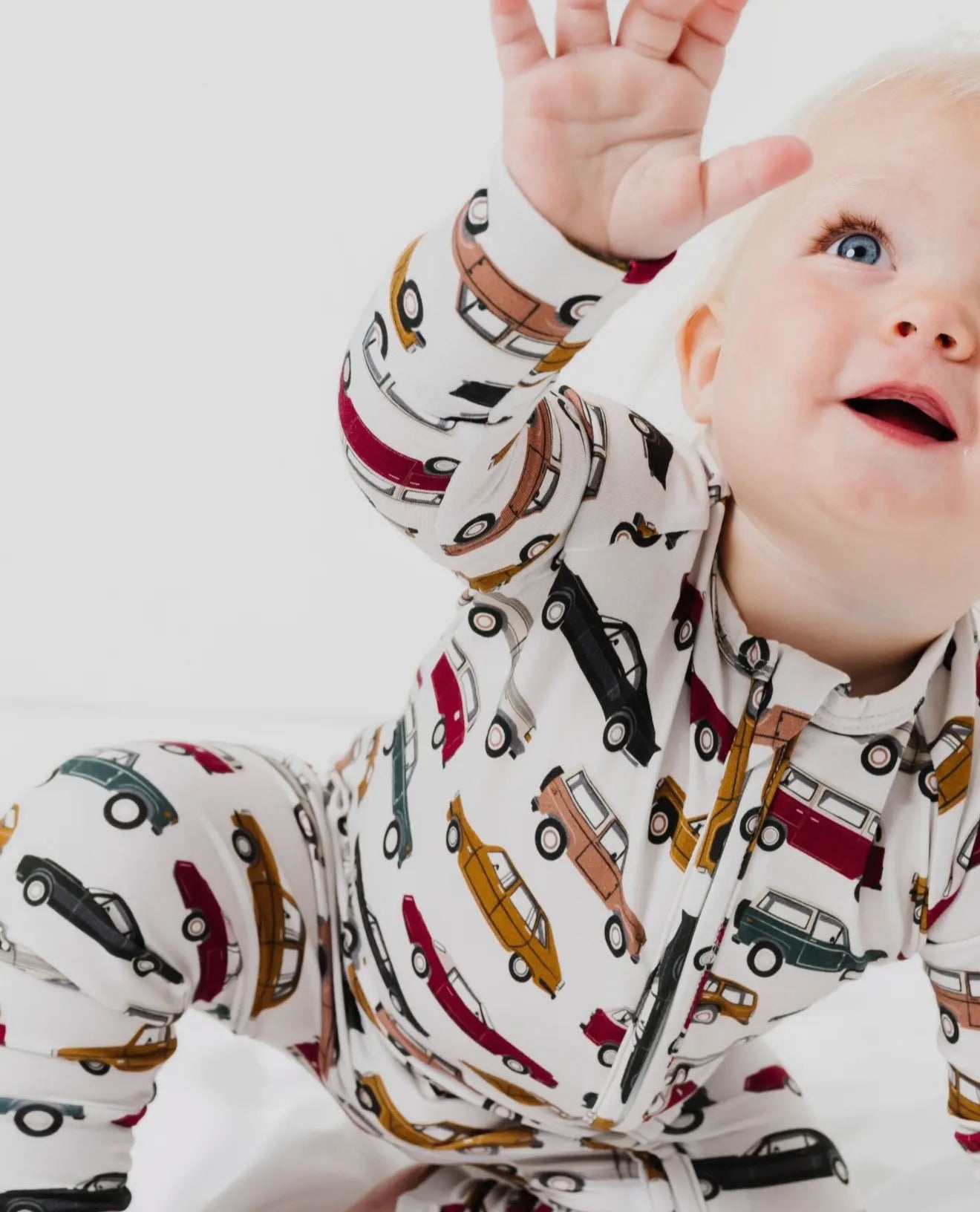 Stay classic bamboo romper pajama