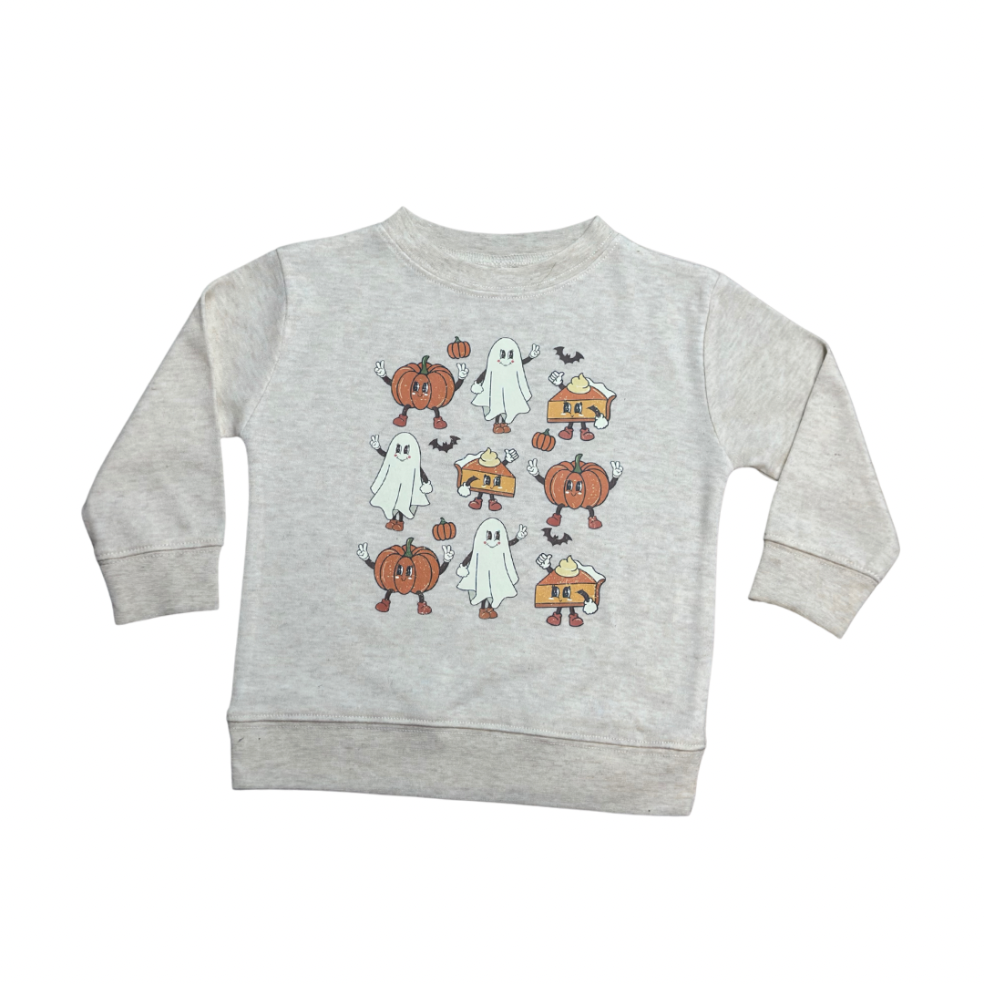 Pumpkin party long sleeve graphic