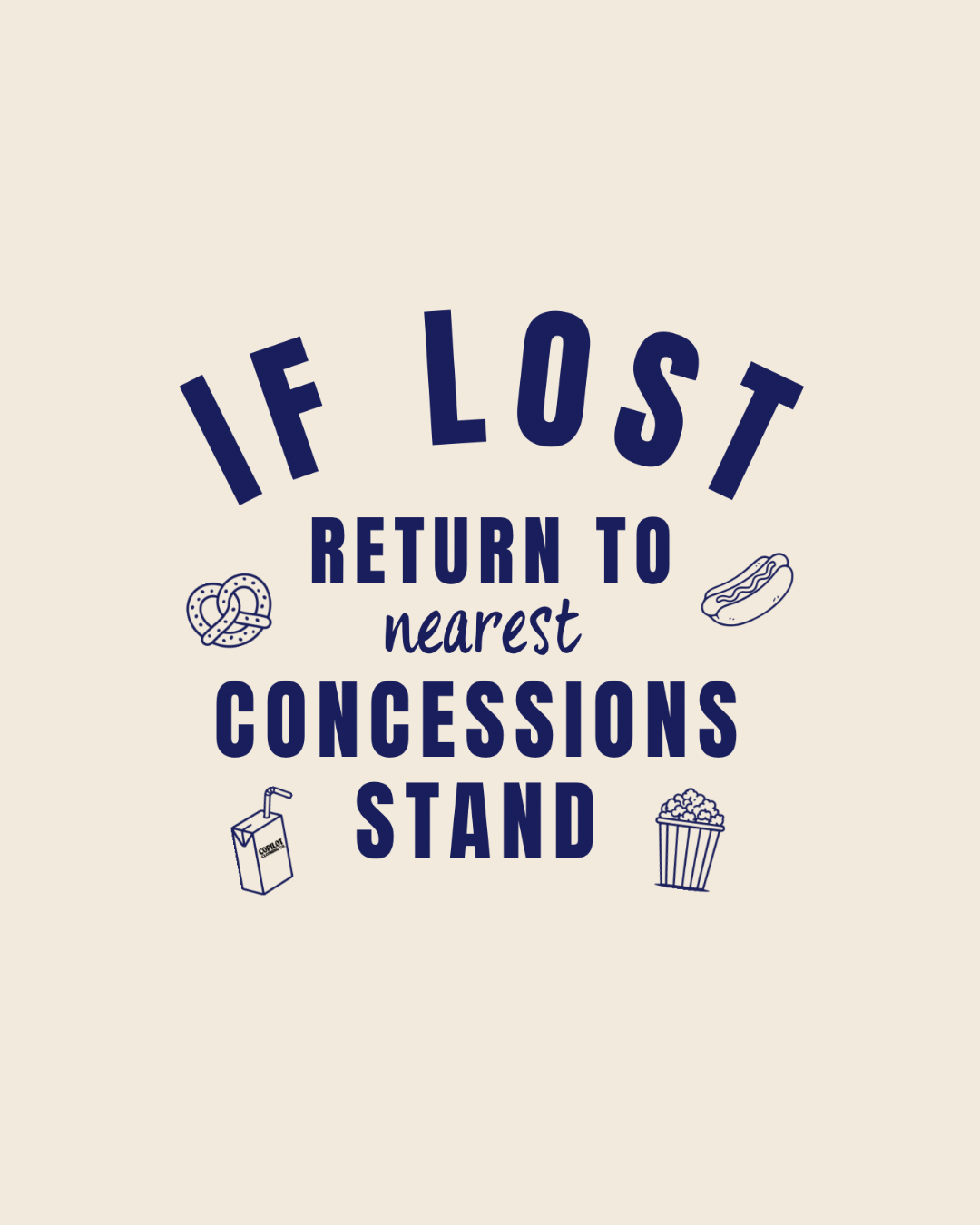 Return to the Concessions Stand graphic
