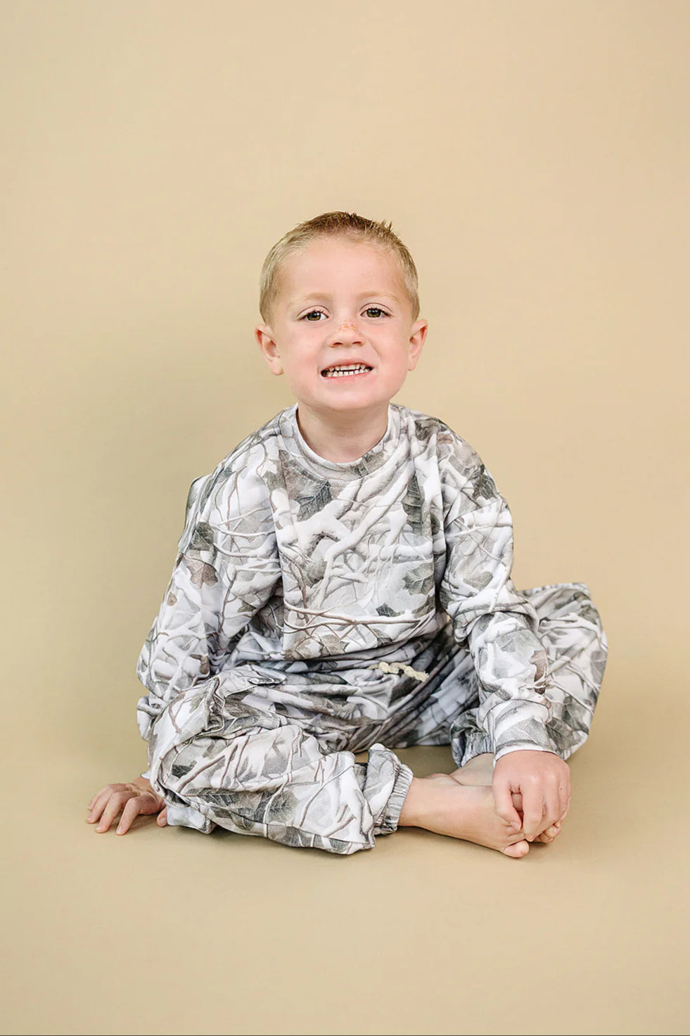 Camo cargo cozy set
