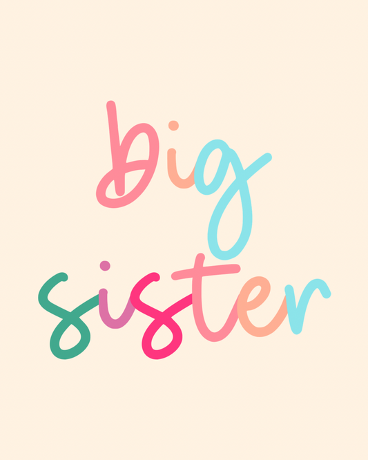 Rainbow sister graphic