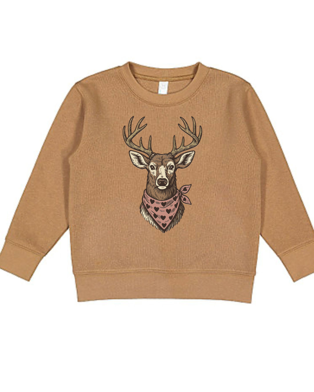 Love you my deer crewneck graphic