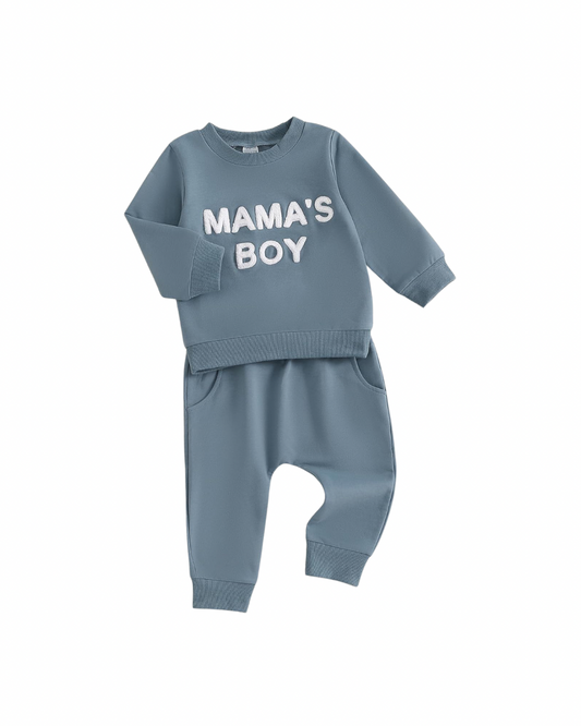 Mama’s boy sweat set
