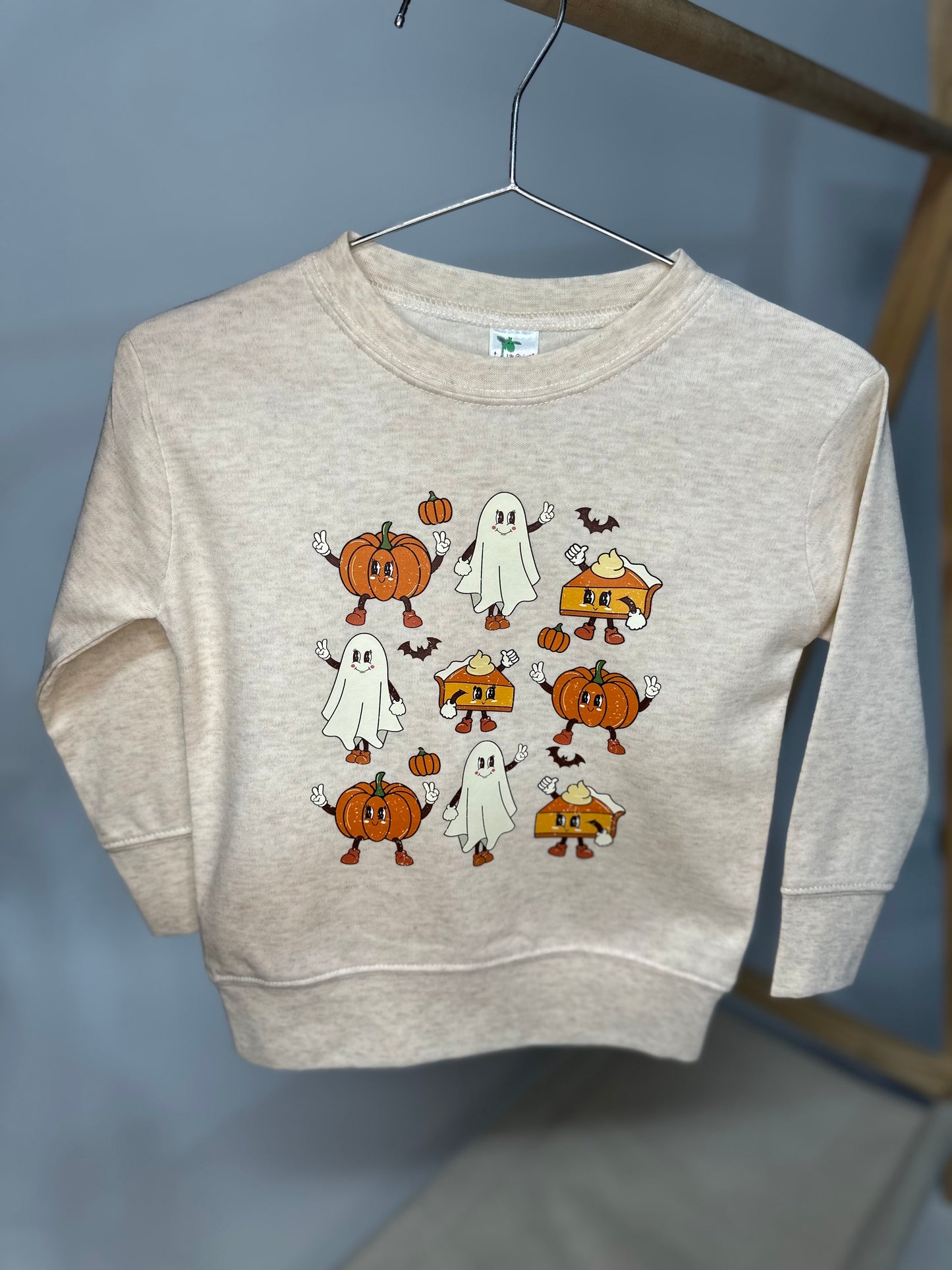 Pumpkin party long sleeve graphic