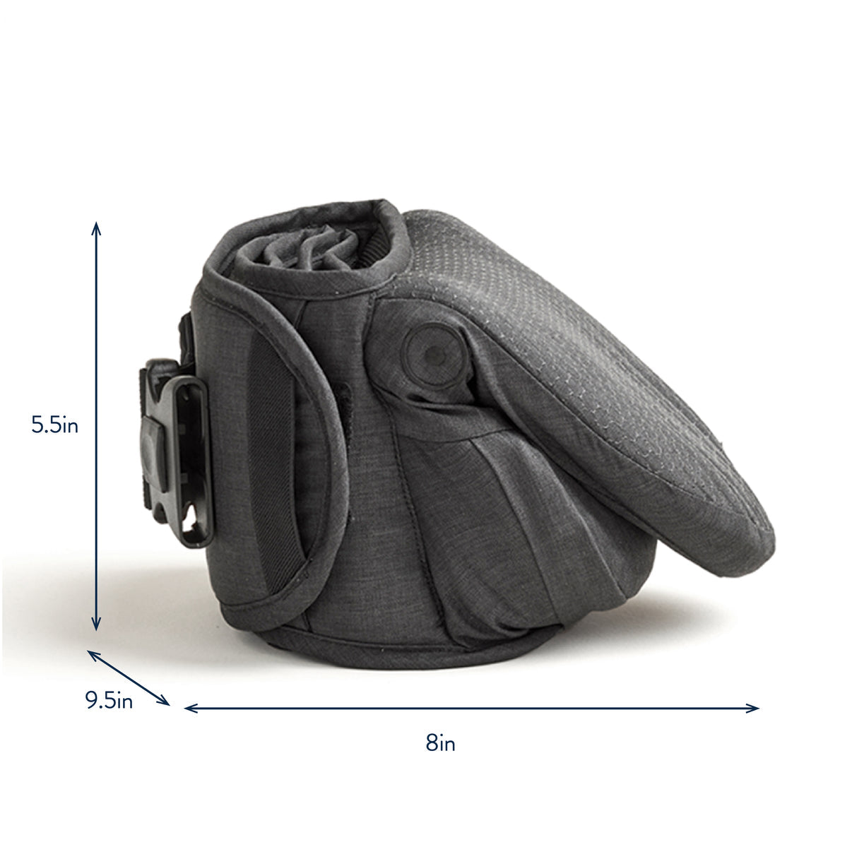 Hold & fold hip seat baby carrier