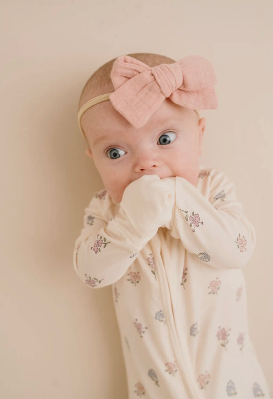18-24m Dainty floral bamboo romper
