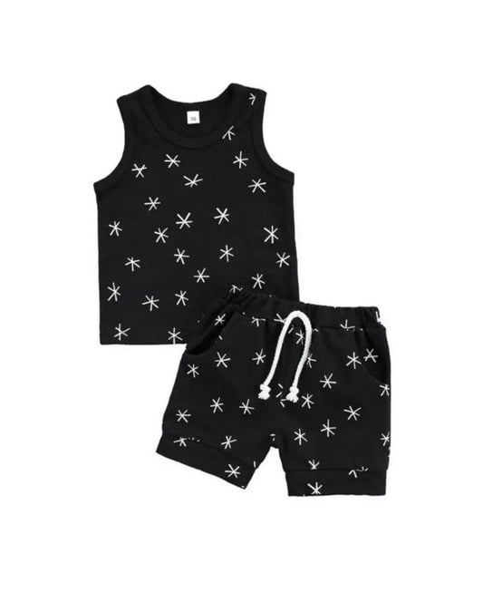 Dandelion shorty set