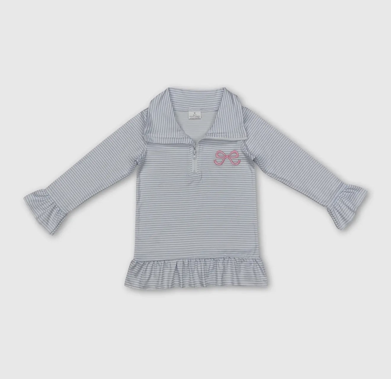 Country club ruffle pullover