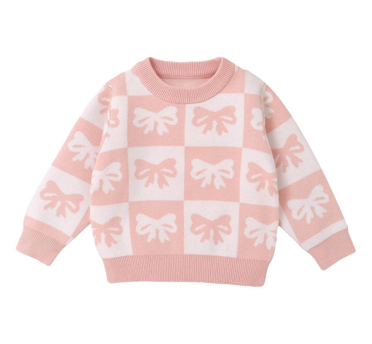 Coquette patterned sweater