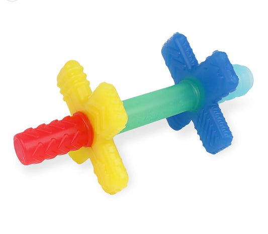 Teensy tubes for teething & play