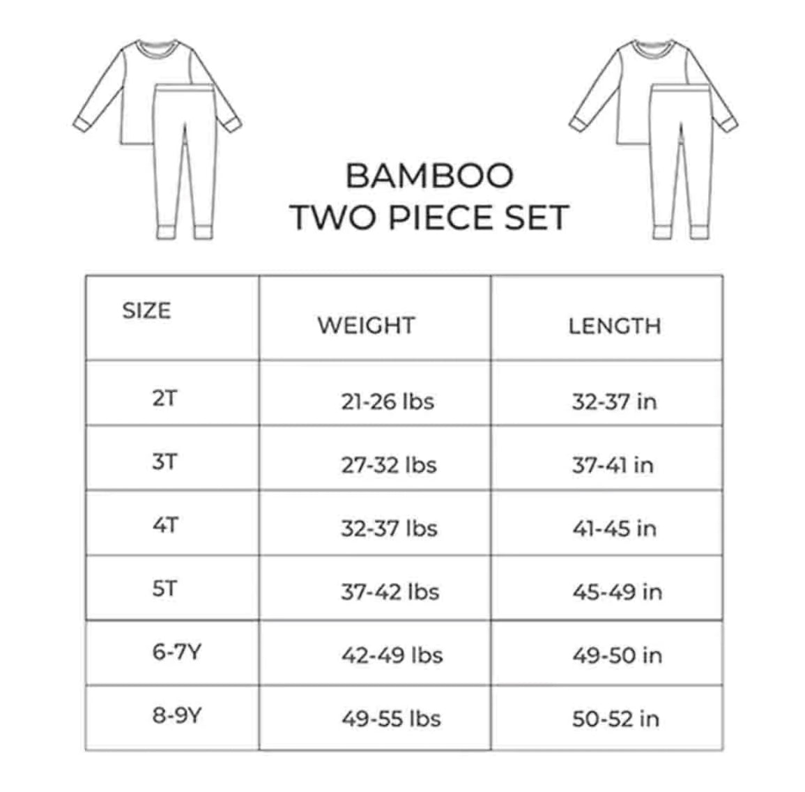 Gingham goose bamboo two piece pajama