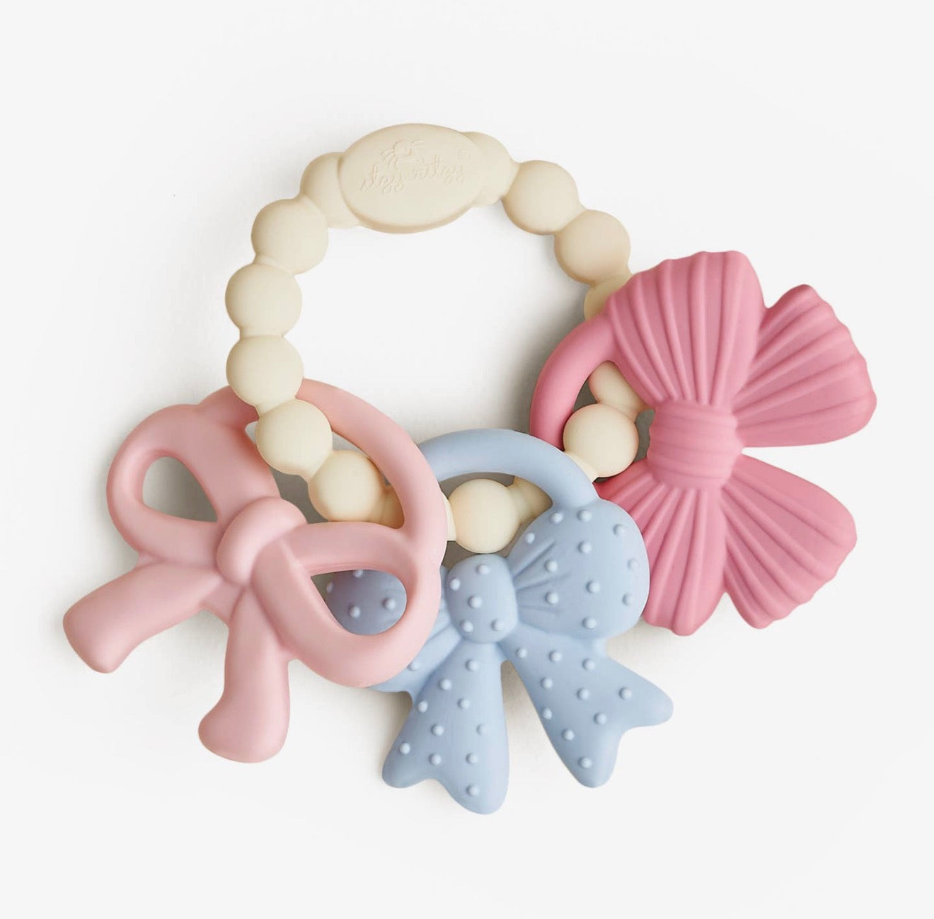 Itzy bow teether toy