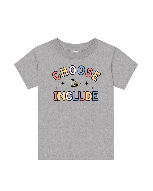 Choose to include graphic tee