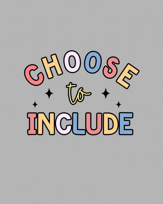 Choose to include graphic tee