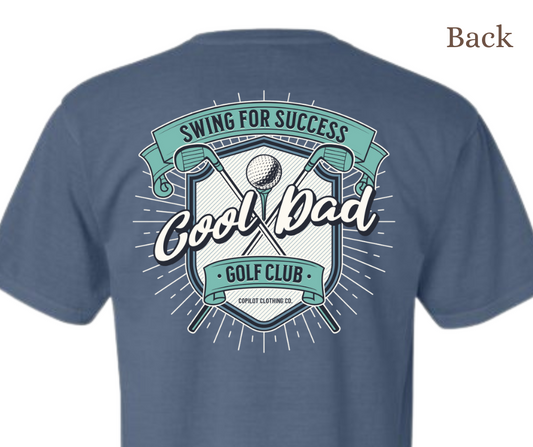 Cool dad golf club graphic