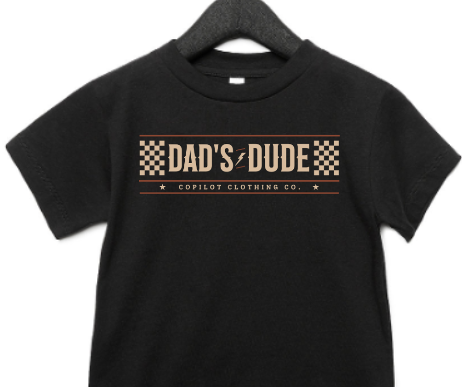 Dad’s dude graphic - Black