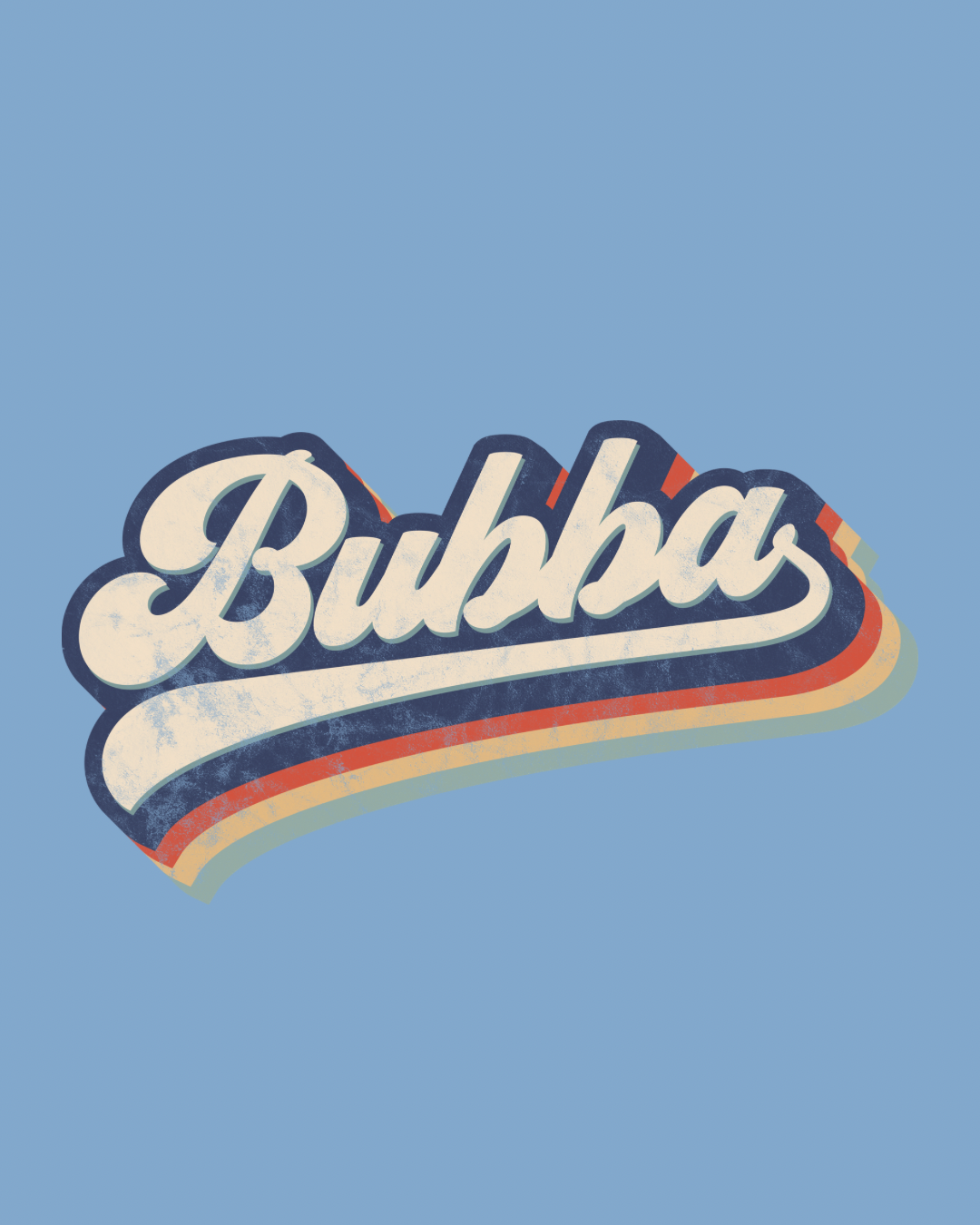 Bubba athletic crew graphic