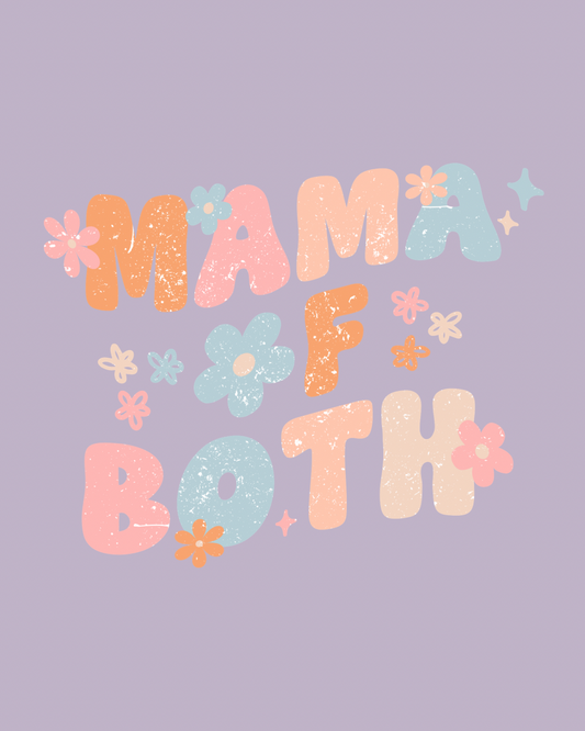Mama of both graphic tshirt