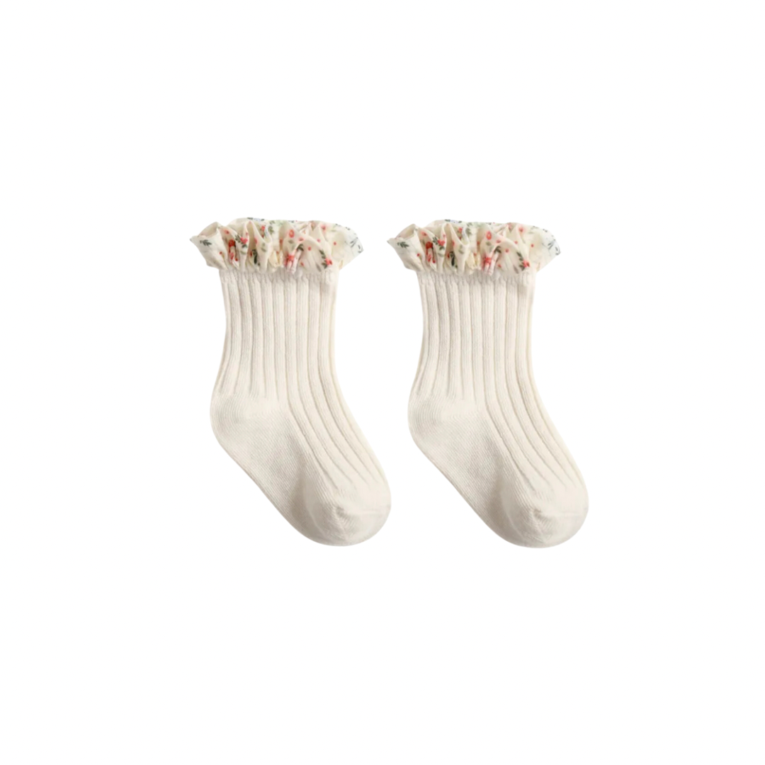 2 colors - ruffle socks – Copilot Clothing Company