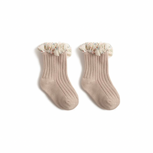 2 colors - ruffle socks