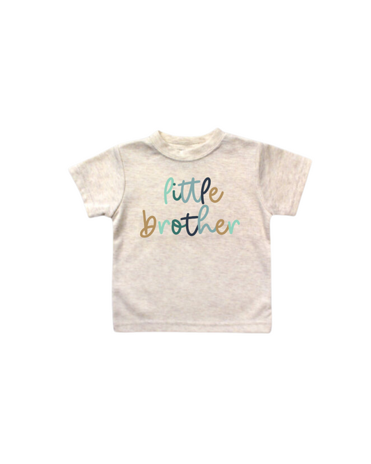 Ombré cursive brother graphic