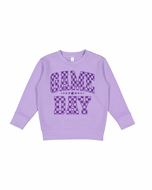 TODDLER Purple game day
